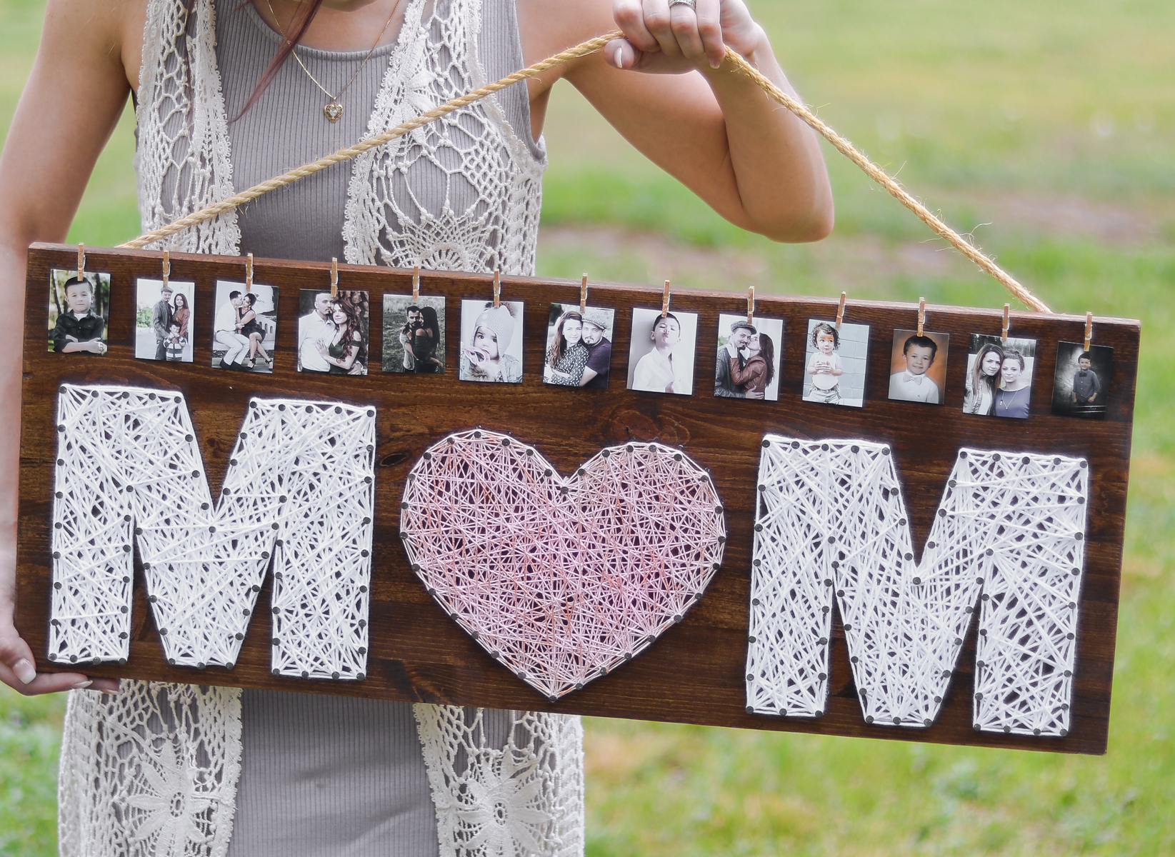 Homemade Mother's Day GiftIDEA DIY ROSE GOLD GIFT