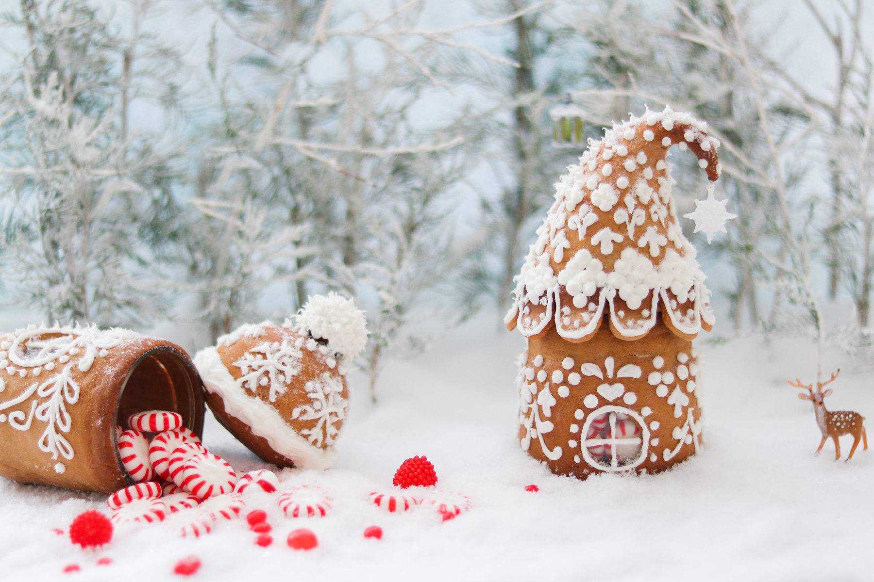 Mini Gingerbread Houses