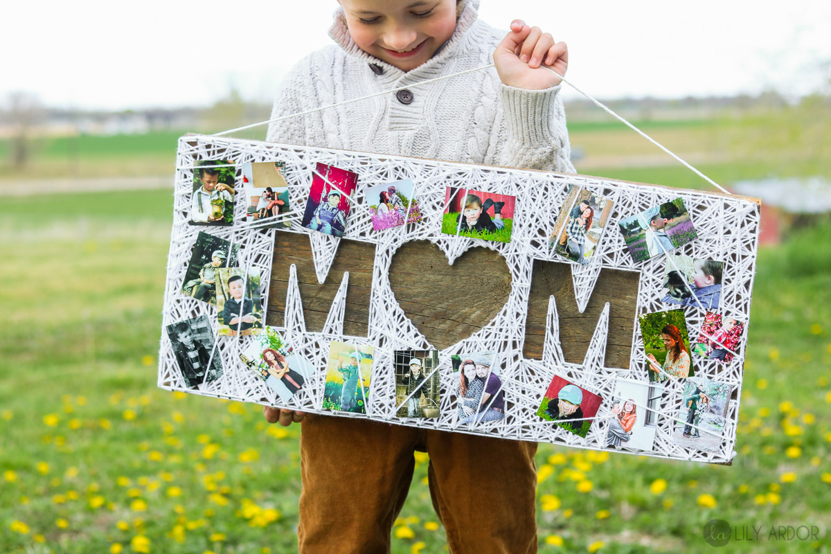 Mother’s Day String Art – Photo gift