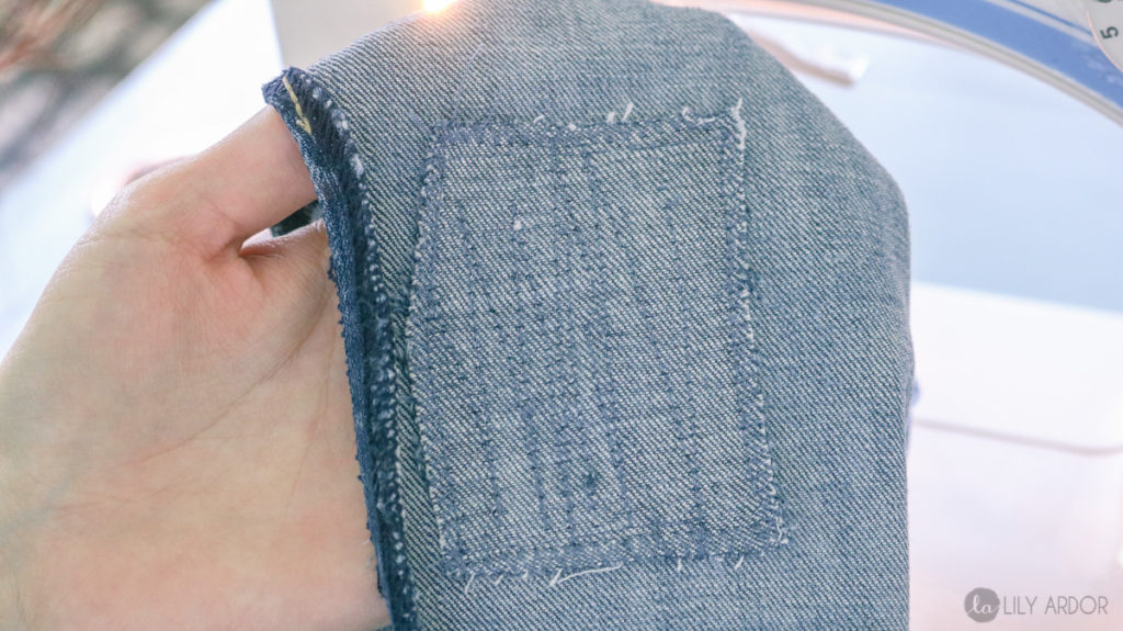HOW TO FIX RIPPED JEANS 5 EASY STEPS PHOTO + VIDEO