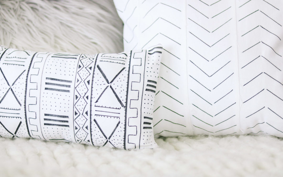 DIY African Mudcloth Pillow