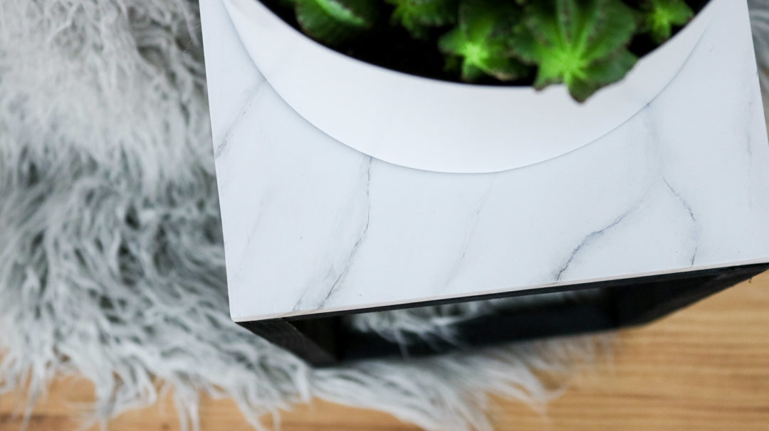 DIY Plant Stand + EASY Faux Marble effect! Lily Ardor