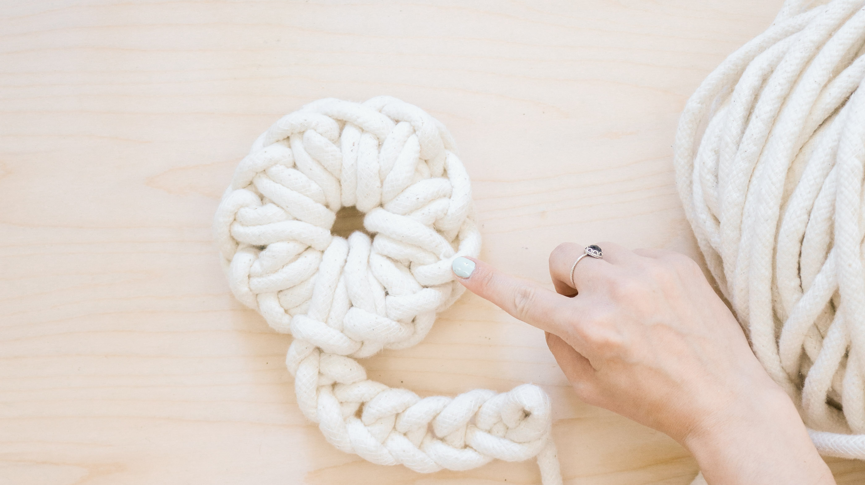 diy rope rug