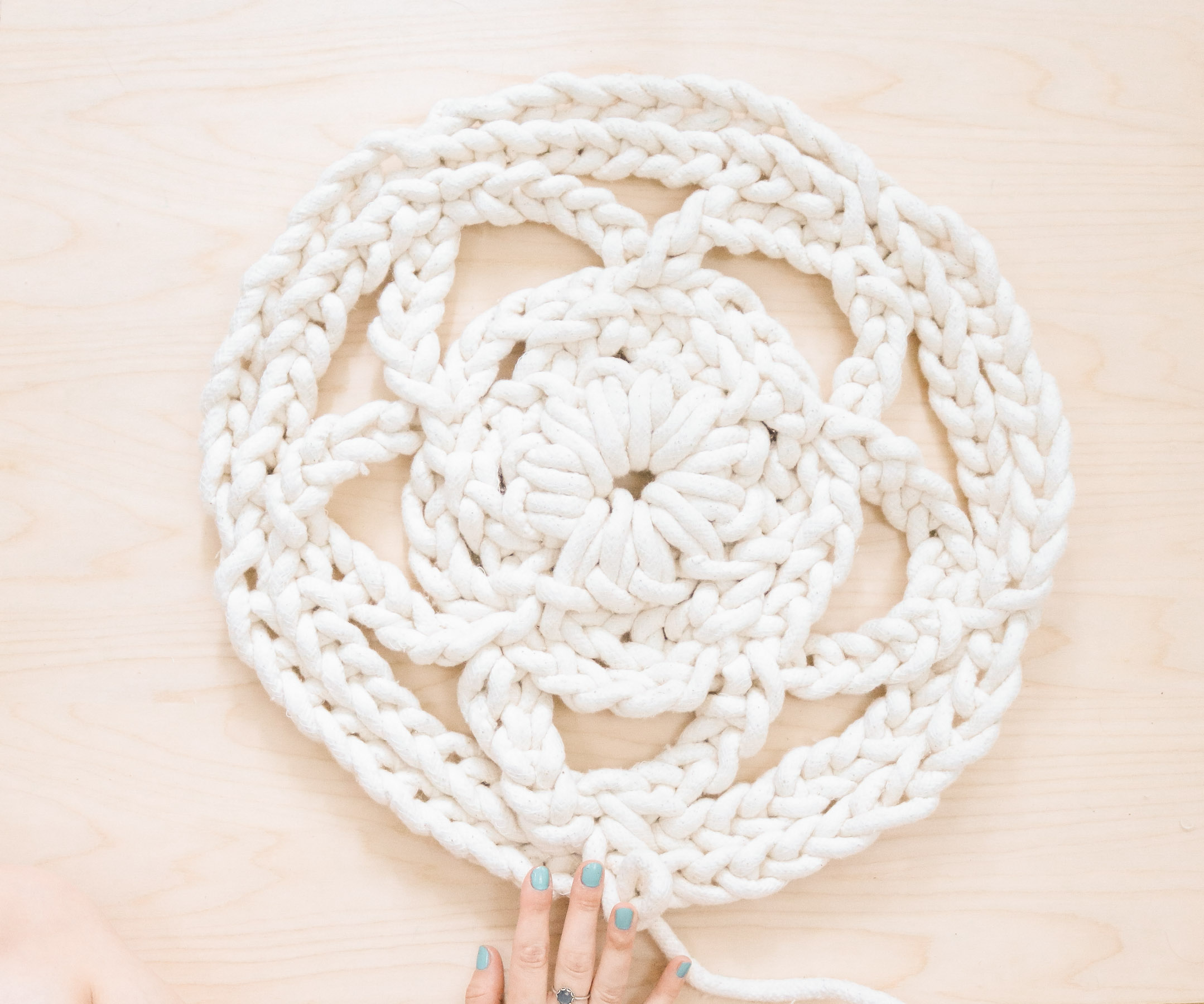 diy rope rug