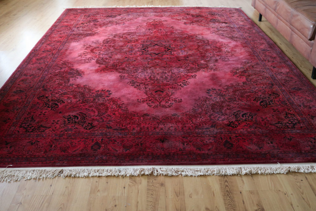 How to paint a rug! DIY Reform rug Lily Ardor