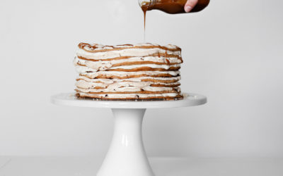 Walnut Meringue Cake