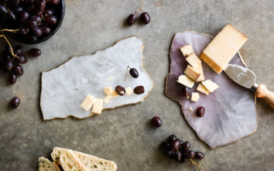 DIY Resin Agate Serving Boards