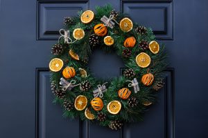 diy citrus wreath