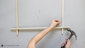 DIY macrame wall hanging