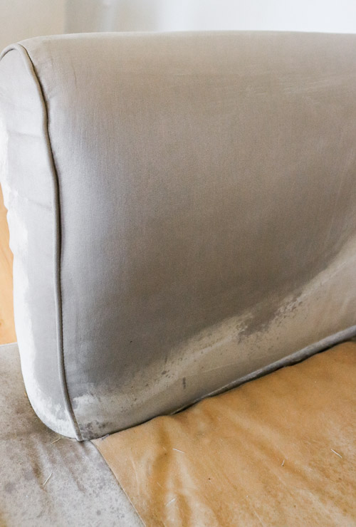AFter stains are remove when I wash upholstery