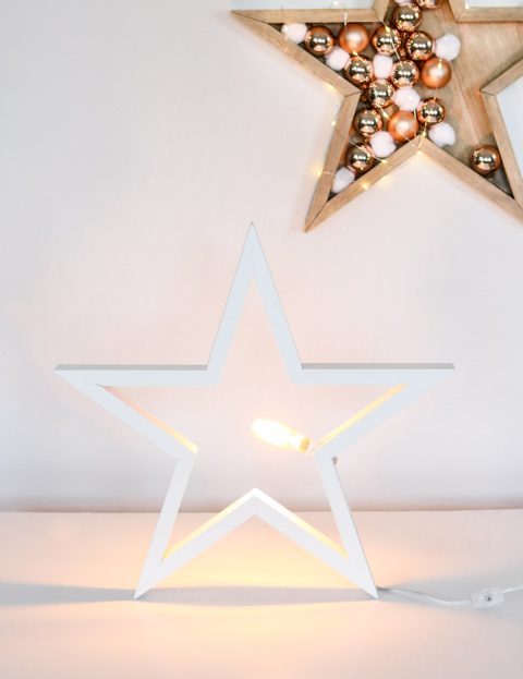 DIY Wood Star - In 5 Easy Steps ! Styled 4 Ways | Spring + Holidays