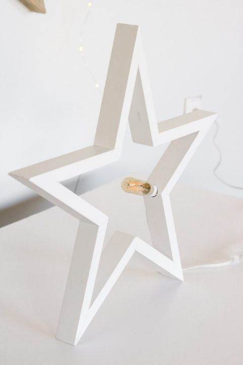 DIY Wood Star - In 5 Easy Steps ! Styled 4 Ways | Spring + Holidays