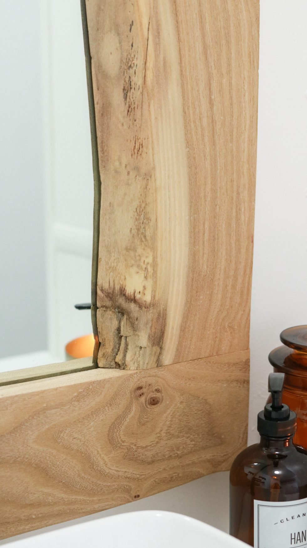 Live Edge Mirror DIY With Only 3 Tools! Lily Ardor