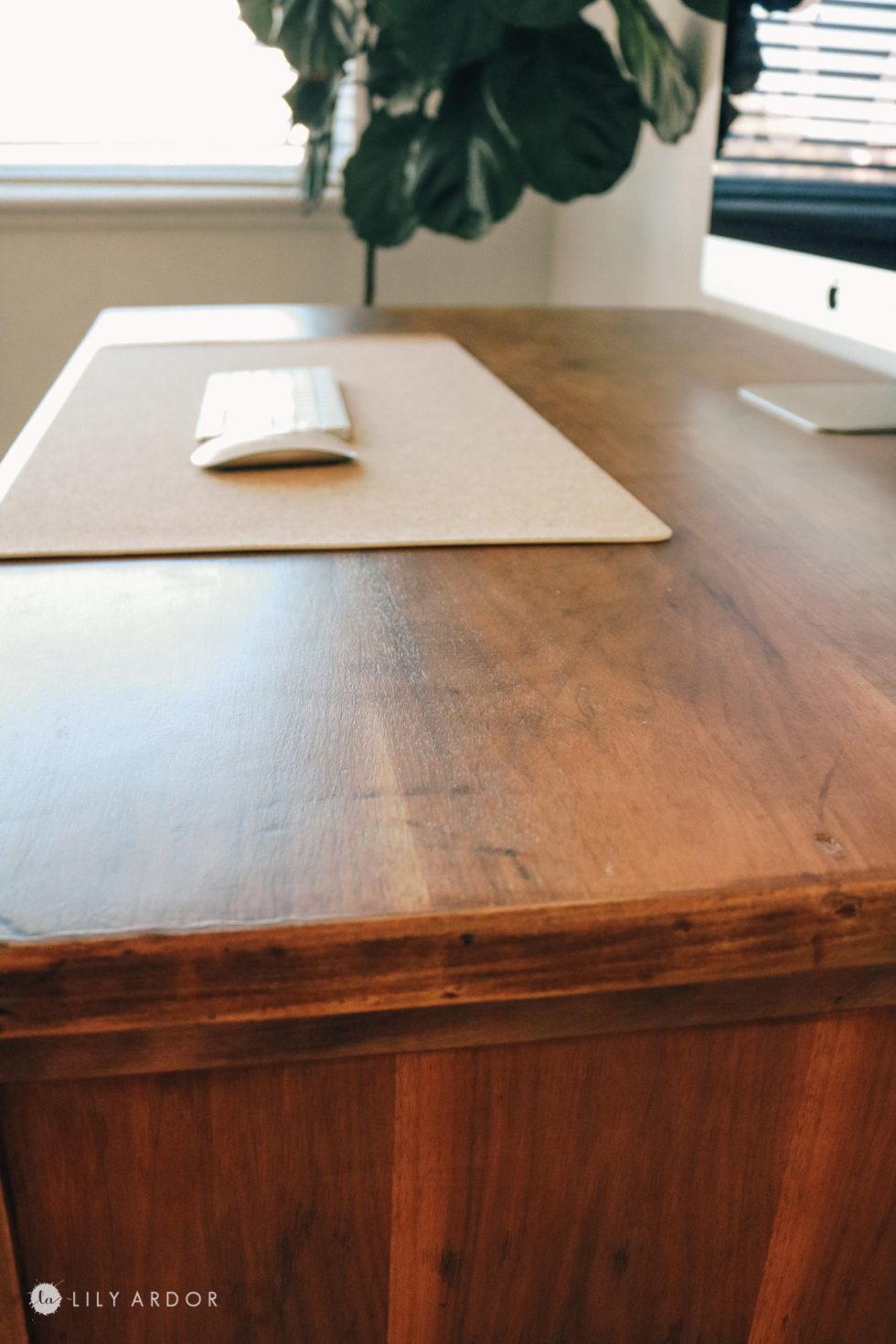HOW TO REFINISH A DESK Lily Ardor