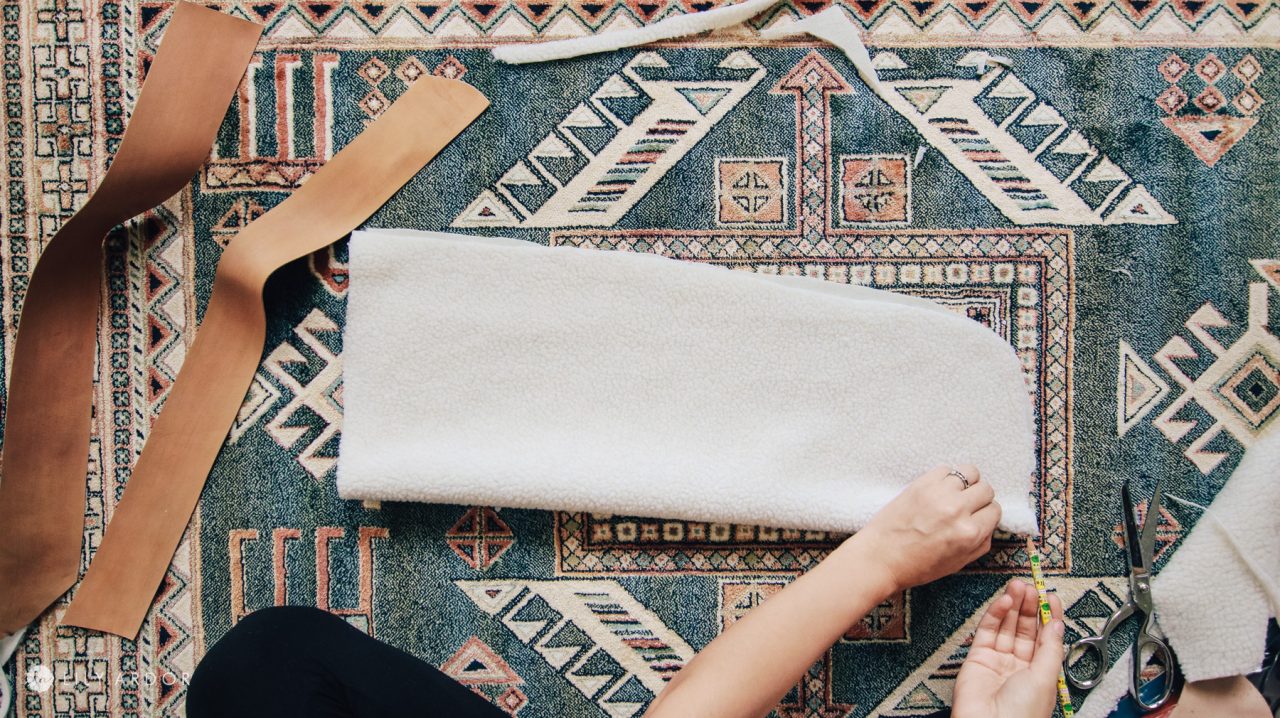 Giving my task chair a makeover! DIY sherpa chair! Lily Ardor