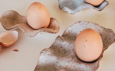 DIY Speckled Ceramic Egg Holder – With Model Magic