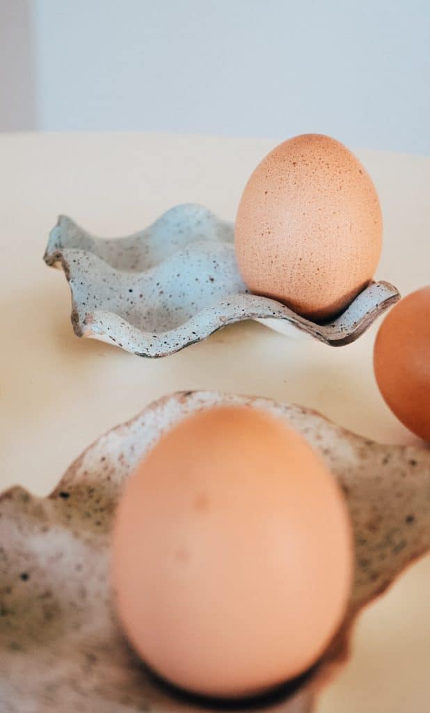 ceramic egg holder