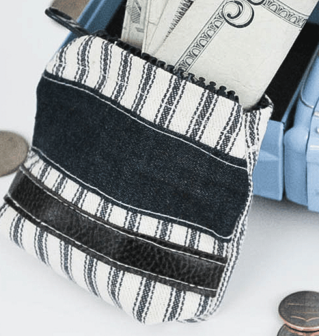 DIY WALLET FOR YOUR LITTLE GUY
