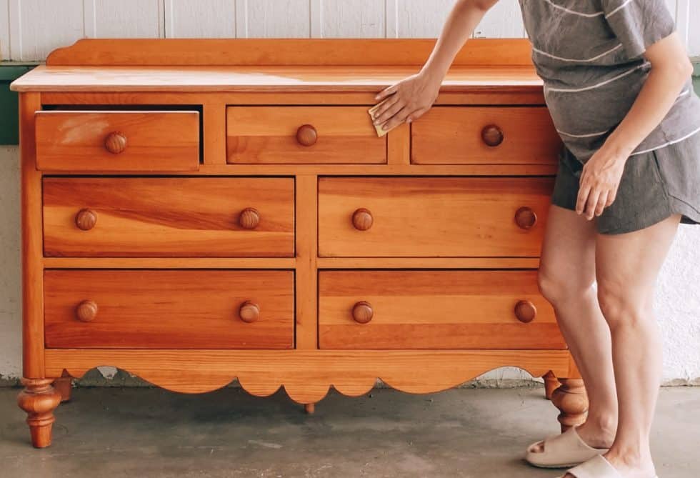 How To Refinish Furniture Without Stripping it! Lily Ardor