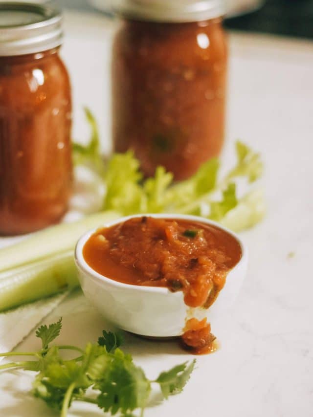 SALSA RECIPE FOR CANNING